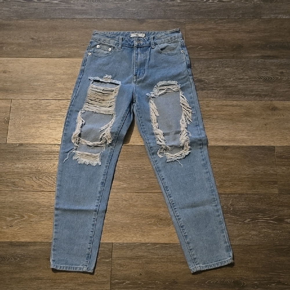 Adika Blue Boyfriend Jeans Women's Size 5 Jeans